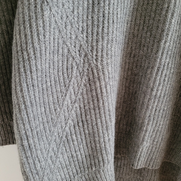 Madewell Gray Viewpoint Merino Wool Sweater Size XS - Picture 4 of 8
